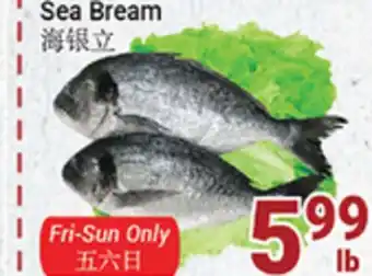 Oceans Fresh Food Market Sea Bream offer