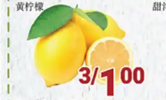 Oceans Fresh Food Market Lemon offer