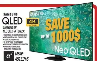 Centre Hi-Fi SAMSUNG TV NEO QLED 4K | QN85C offer