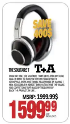 Centre Hi-Fi T+A THE SOLITAIRE offer