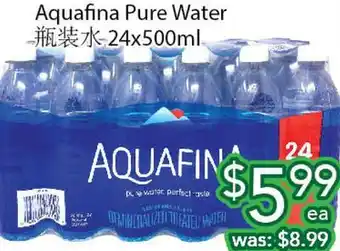 Ample Food Market Aquafina Pure Water offer