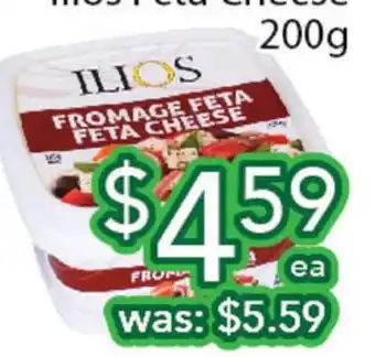 Ample Food Market Ilios Feta Cheese offer