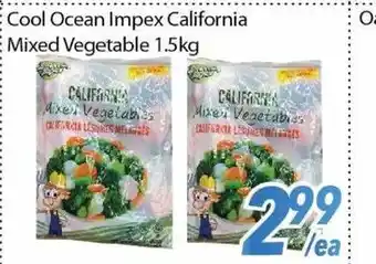 Bestco Food Mart Cool Ocean Impex California Mixed Vegetable offer
