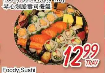 Foody Mart Foody Sushi Party tray offer