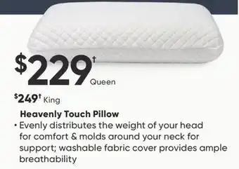 Sleep Country Heavenly Touch Pillow offer