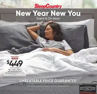Sleep Country Distinction Series Dani Mattress offer