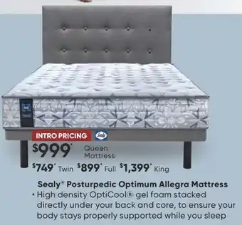 Sealy Posturpedic Optimum Allegra Mattress