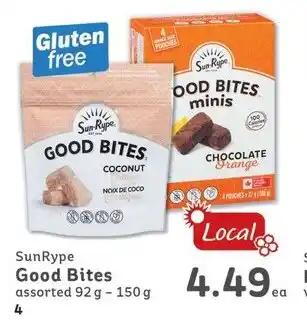 IGA SunRype Good Bites assorted 92g - 150g offer