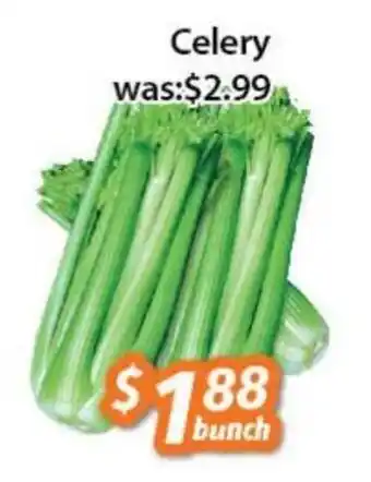 Ample Food Market Celery offer