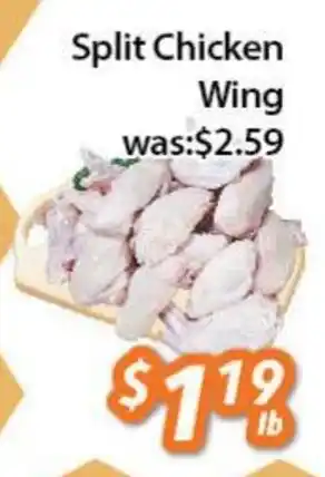 Ample Food Market Split Chicken Wing offer