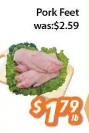 Ample Food Market Pork Feet offer