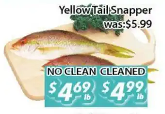 Ample Food Market Yellow Tail Snapper offer