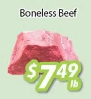 Ample Food Market Boneless Beef offer