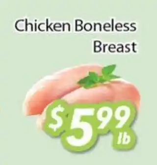 Ample Food Market Chicken Boneless Breast offer