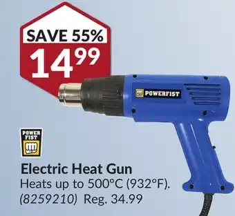 Princess Auto Electric Heat Gun offer