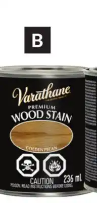 Princess Auto Golden Pecan Premium Wood Stains offer