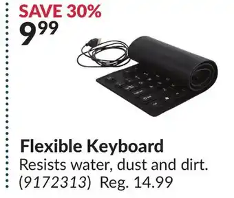 Princess Auto Flexible Keyboard offer