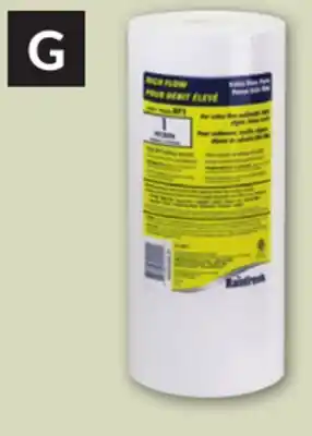 Princess Auto Water Filter Cartridges offer
