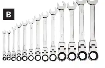 Princess Auto Flex-Head Ratcheting Combination Wrench Sets offer
