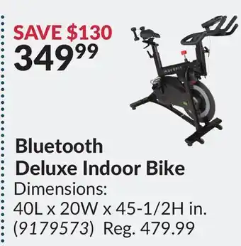Princess Auto Bluetooth Deluxe Indoor Bike offer