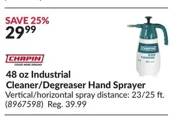 Princess Auto 48 oz Industrial Cleaner/Degreaser Hand Sprayer offer