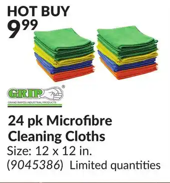 Princess Auto 24 pk Microfibre Cleaning Cloths offer
