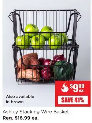 Kitchen Stuff Plus Ashley Stacking Wire Basket offer