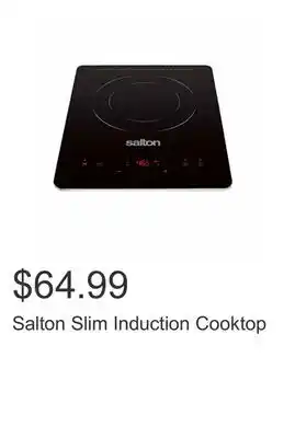Costco Salton Slim Induction Cooktop offer