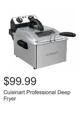 Costco Cuisinart Professional Deep Fryer offer
