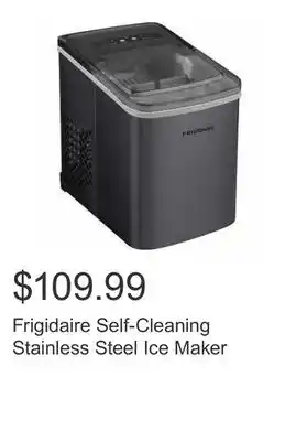 Costco Frigidaire Self-Cleaning Stainless Steel Ice Maker offer