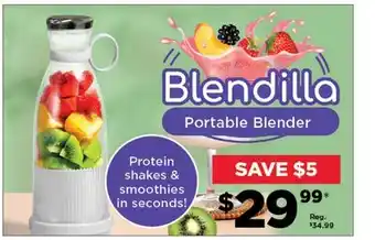 Showcase Blendilla Portable Blender offer