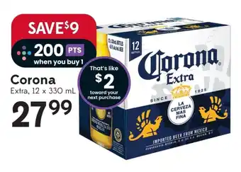 Sobeys Corona Extra, 12 x 330mL offer