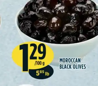 Marché Adonis MOROCCAN BLACK OLIVES offer