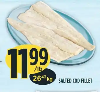 Marché Adonis SALTED COD FILLET offer