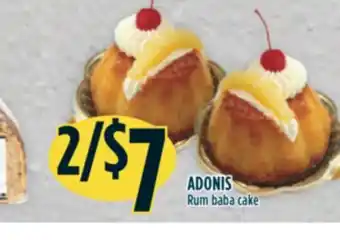 Marché Adonis ADONIS Rum baba cake offer
