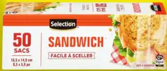 Metro SACS À SANDWICH SELECTION | SELECTION SANDWICH BAGS offer