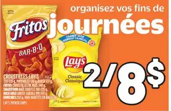 Metro CROUSTILLES LAY'S | LAY'S POTATO CHIPS offer