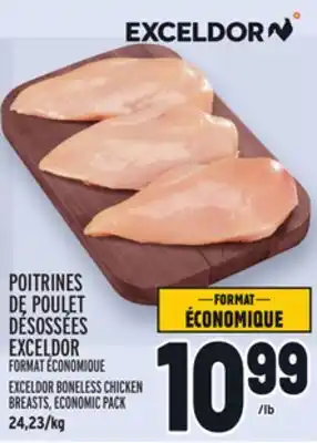 Metro POITRINES DE POULET DÉSOSSÉES EXCELDOR | EXCELDOR BONELESS CHICKEN BREASTS offer