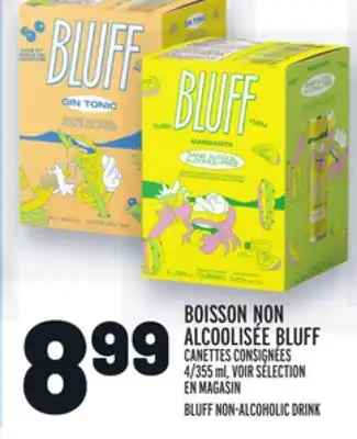Metro BOISSON NON ALCOOLISÉE BLUFF | BLUFF NON-ALCOHOLIC DRINK offer