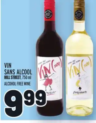 Metro VIN SANS ALCOOL | ALCOHOL FREE WINE offer
