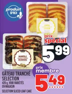 Metro GÂTEAU TRANCHÉ SELECTION | SELECTION SLICED LOAF CAKE offer