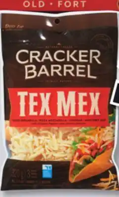 IGA CRACKER BARREL CHEESE OR SHREEDED CHEESE offer