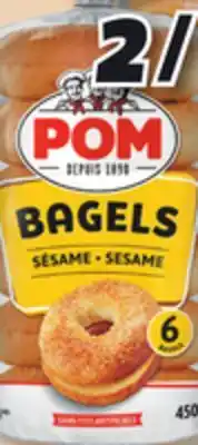 IGA POM BAGELS offer