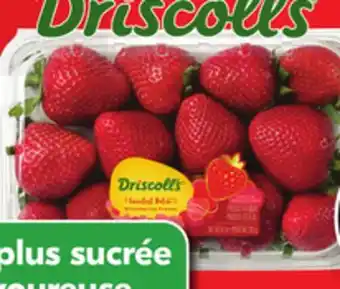 IGA DRISCOLL'S STRAWBERRIES offer