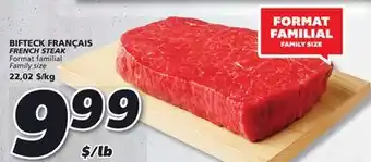IGA FRENCH STEAK offer