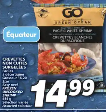 IGA FROZEN UNCOOKED SHRIMP offer