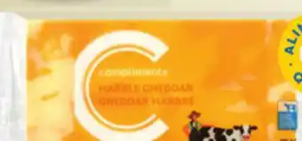 IGA COMPLIMENTS CHEESE offer