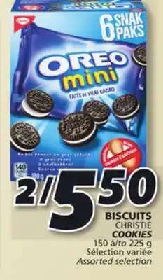 IGA CHRISTIE COOKIES offer