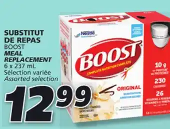IGA BOOST MEAL REPLACEMENT offer