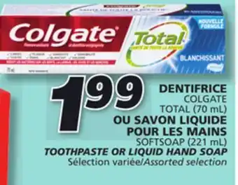 IGA COLGATE TOOTHPASTE offer